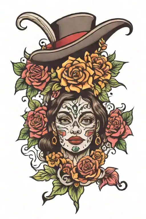 colombia tattoo design idea