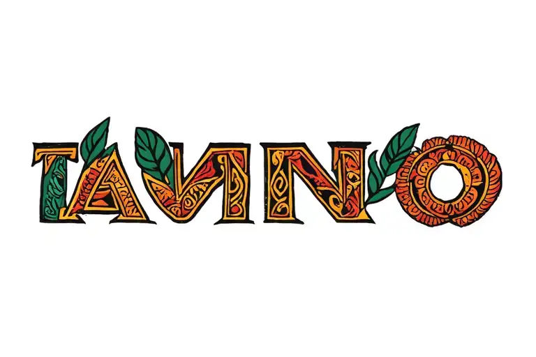taino dominican Republic tattoo design idea