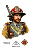 32° freemason, firefighter, scout  tattoo design idea