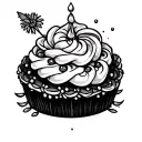 Birthday Month tattoo design idea