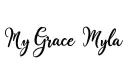 "My Grace Myla" tattoo design idea