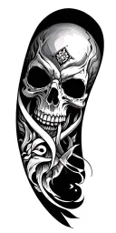 killer sleave tattoo design idea