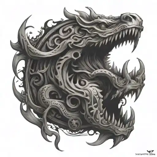 SARU XI · XVII · MMXVIII tattoo design idea