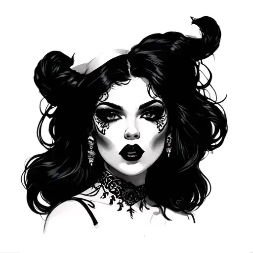 Slut tattoo design idea