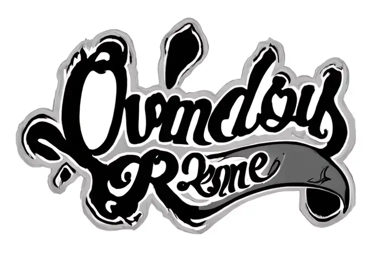 "Owned by Rene" vulva tattoo design tattoo design idea