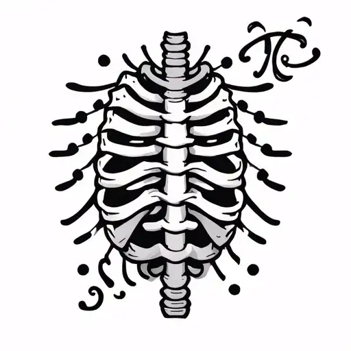 Backbones Line Art 55+ Backbone Tattoo Ideas in 2026 - BlackInk AI