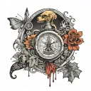 Murphy's Law tattoo design idea