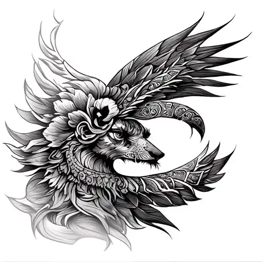 Mahabharat tattoo design idea