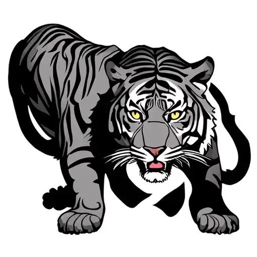 adam tiger 1986 tattoo design idea