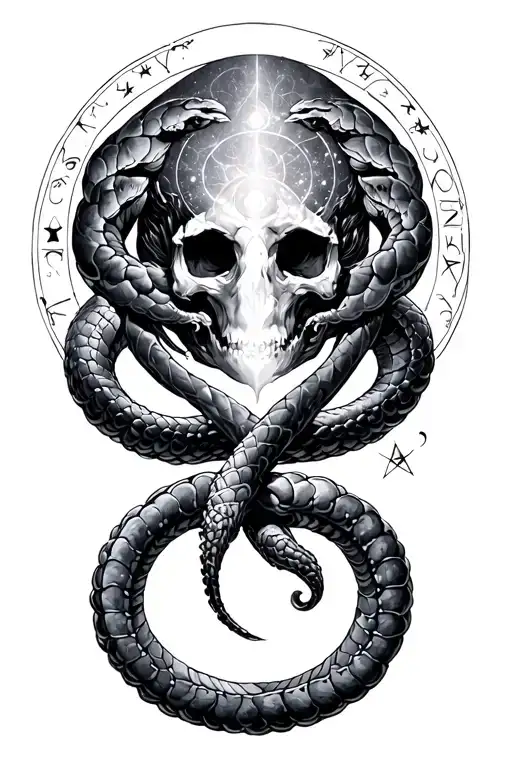 Ophiuchus tattoo design idea