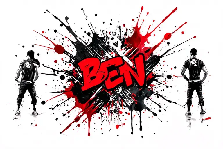 ben 10 feet tattoo design idea