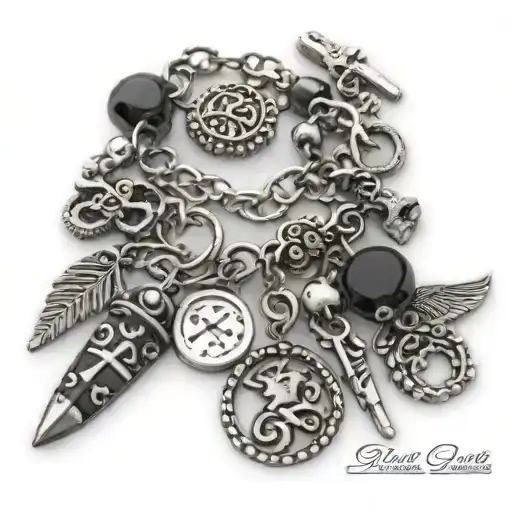 Charm Bracelet tattoo design idea