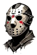 Jason Voorhees tattoo design idea