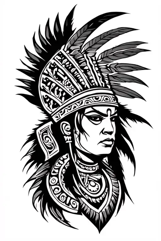 taino warrior fore arm tattoo tattoo design idea