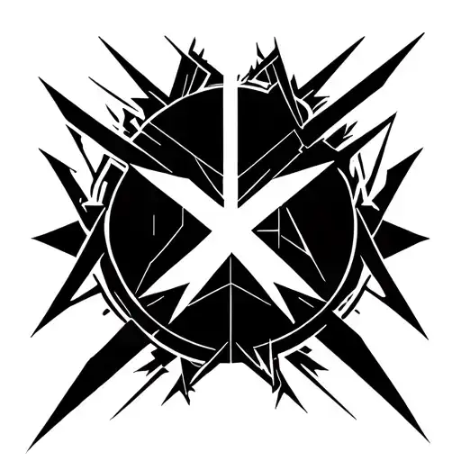Metallica logo tattoo design idea