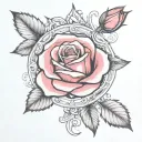 i want a realistic tattoo design rose like the ones showen here with black and white the throns must be visiblebelosrose tattoo design idea