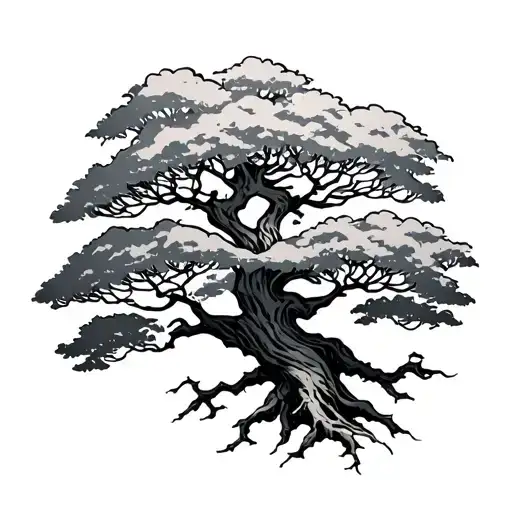 Deku Tree tattoo design idea