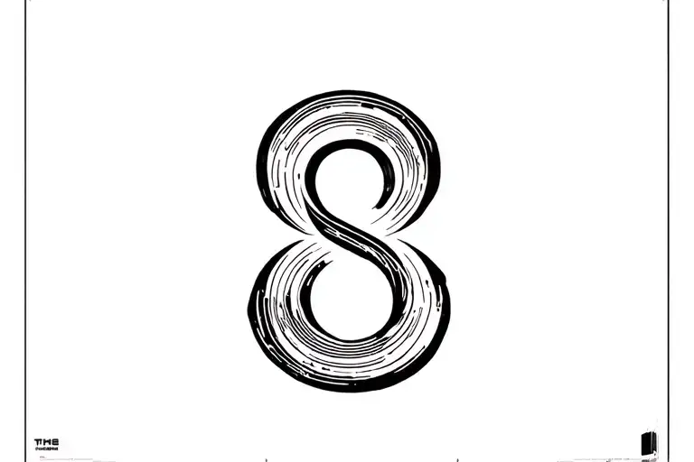 movie of movies interstellar inception with a 8 tattoo design idea