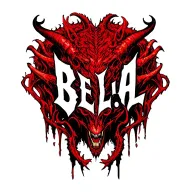 "B E L I A L" BELIAL DEMON tattoo design idea
