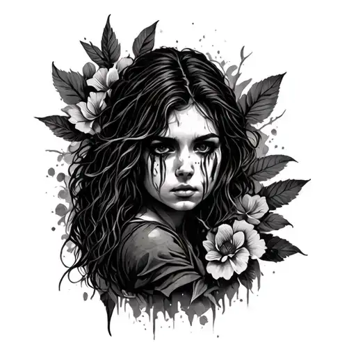 Survivor Of Abuse tattoo design idea