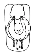 Lost Sheep tattoo design idea