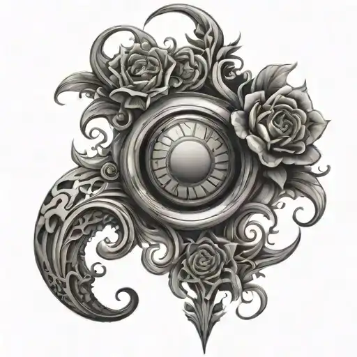 Chrome tattoo design idea