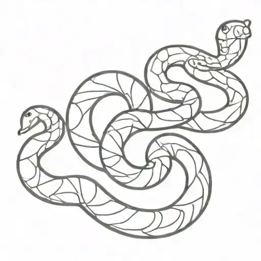 water marble snake tattoo tattoo design idea