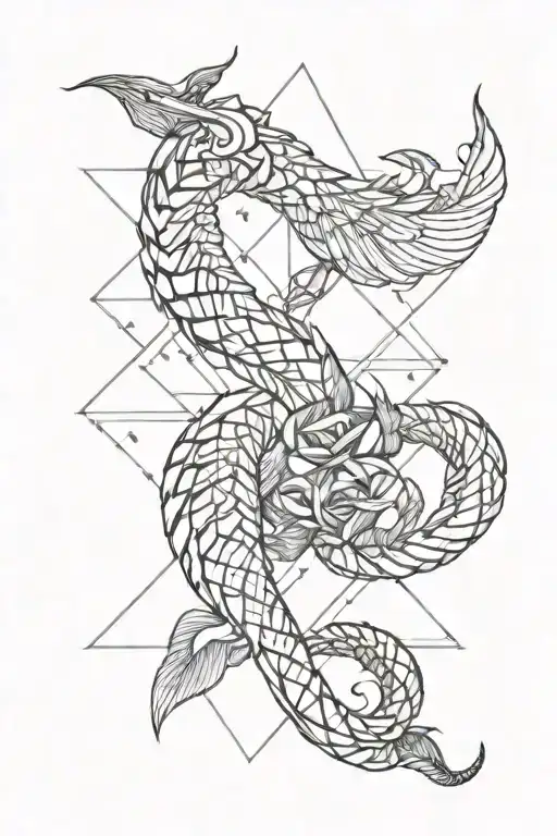 scorpio and libra zodiac sign tattoo design idea