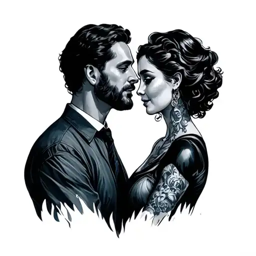 My existence consists of two parts: Mom and Dad. tattoo design idea