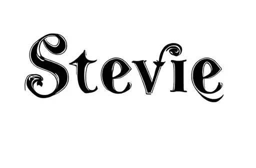 "Stevie" tattoo design idea