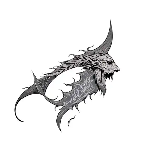 Coverup Norse Mythology tattoo design idea