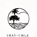 Uruguay and Chile tattoo design idea