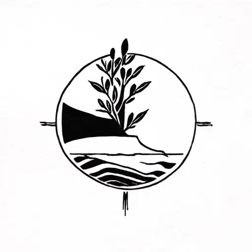 Uruguay and Chile tattoo design idea