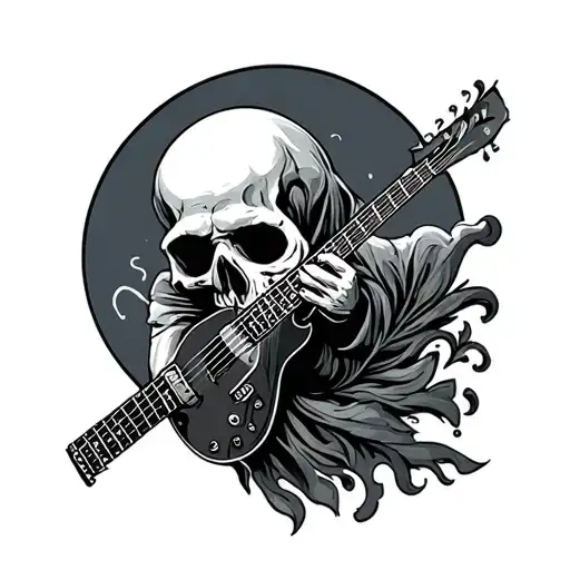 New Zealand, ghost band, tattoo design idea