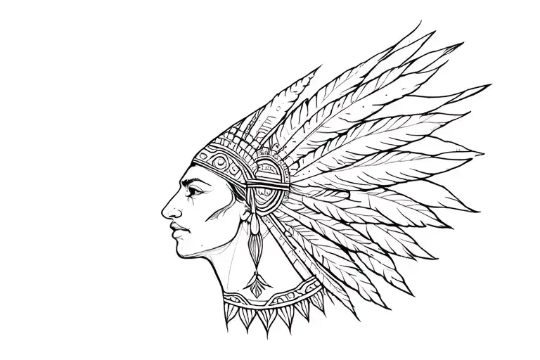native tattoo tattoo design idea