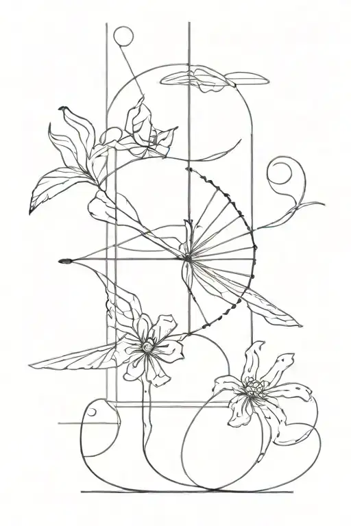 slow down but hurry up tattoo design idea