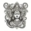 sati devi meaning tattoo simple design tattoo design idea