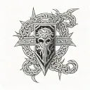 Kurapika Chain tattoo design idea