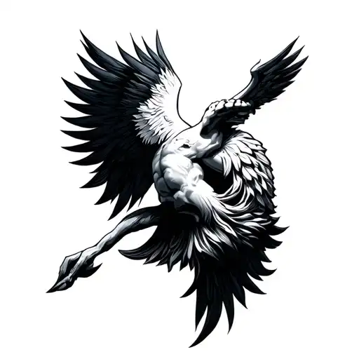 Greek Kairos tattoo design idea