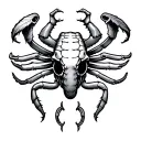 Cancer Horoscope tattoo design idea