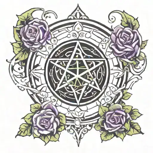 wiccan tattoo design idea