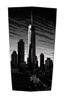 Dallas Skyline tattoo design idea