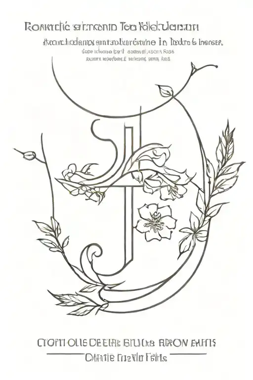 Create a tattoo on my neck that is of the bible verse Romans 8:18 that is aesthetic tattoo design idea