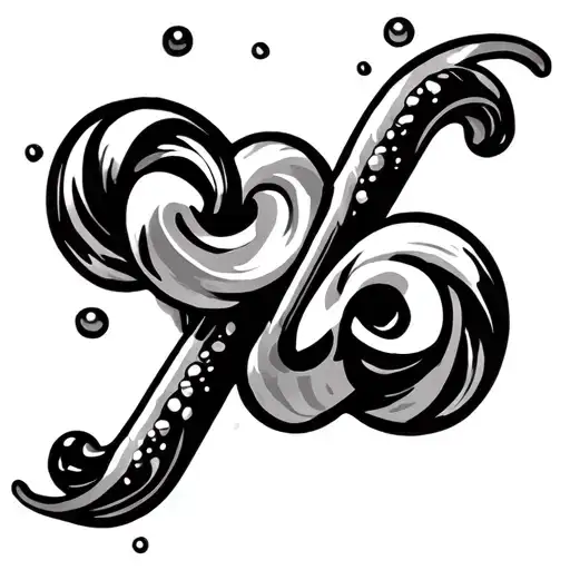 Candy tattoo design idea