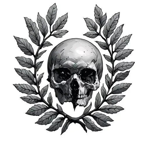 testosterone molecules and turn it into branches with last branch being needle tattoo design idea