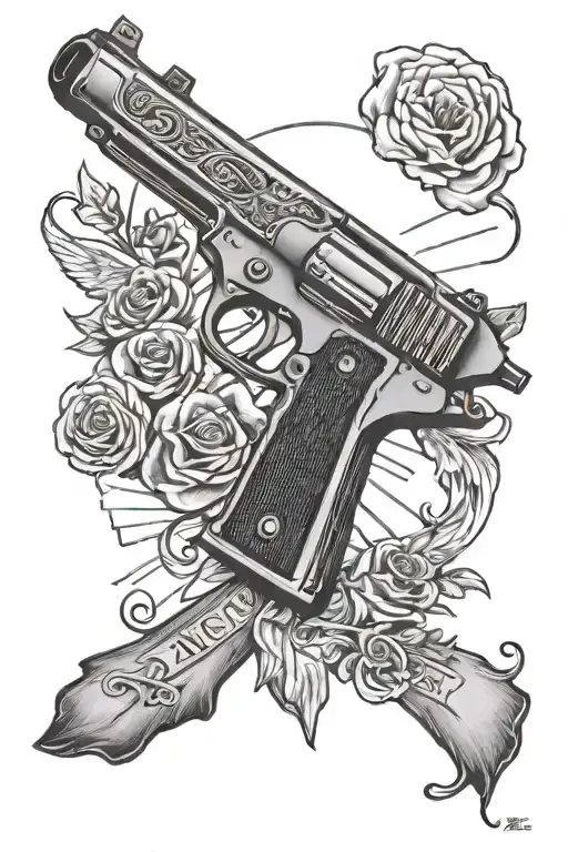 2nd Amendment tattoo design idea