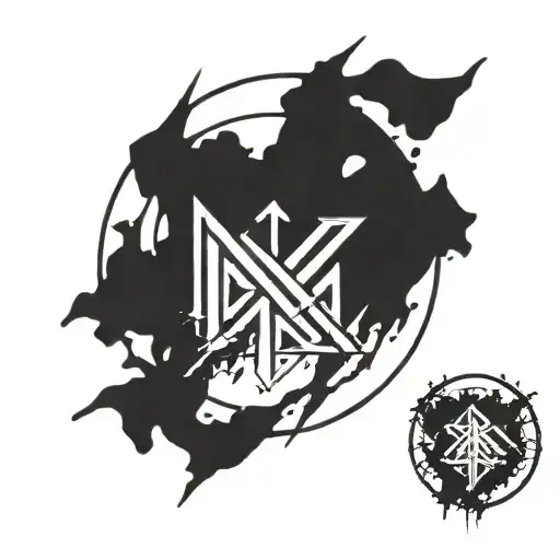linkin park logo tattoo design idea