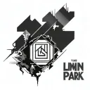 linkin park logo tattoo design idea