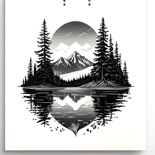 Pnw tattoo design idea