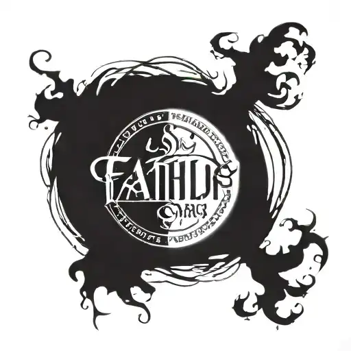 A tattoo of your father's with his name and birthdate incorporated into the design tattoo design idea